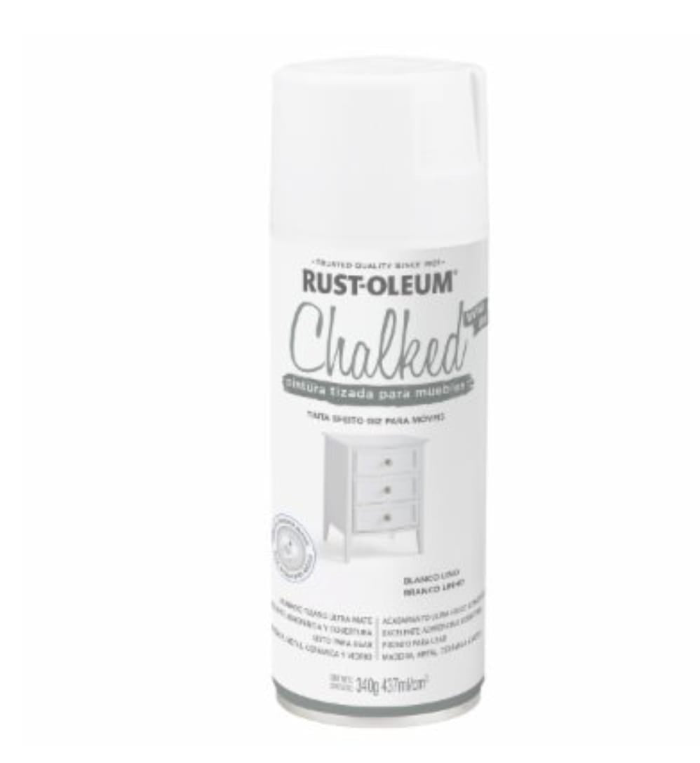 Pintura en aerosol tizada Blanco Lino 340g