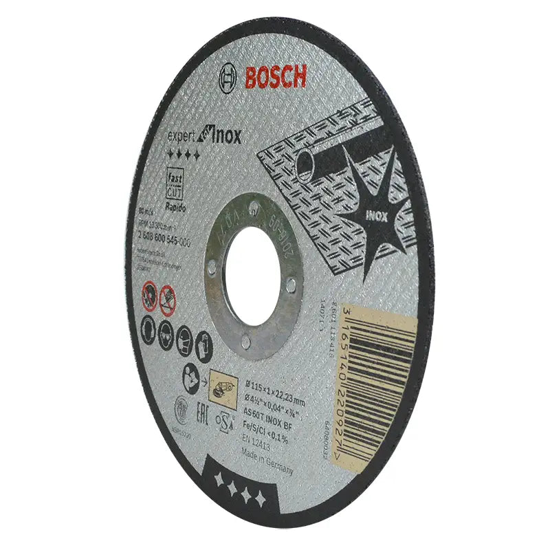 Disco de corte para metal Bosch de 4-1/2"