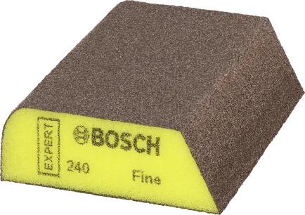 Esponja para lijar de larga duración Bosch grano fino para madera y pintura