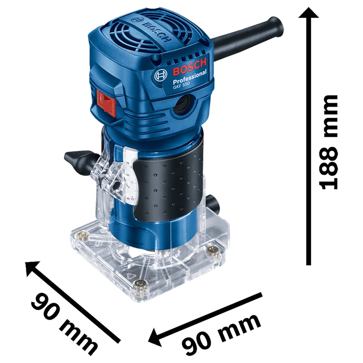 Router Bosch Professional GFK 550 de 127V