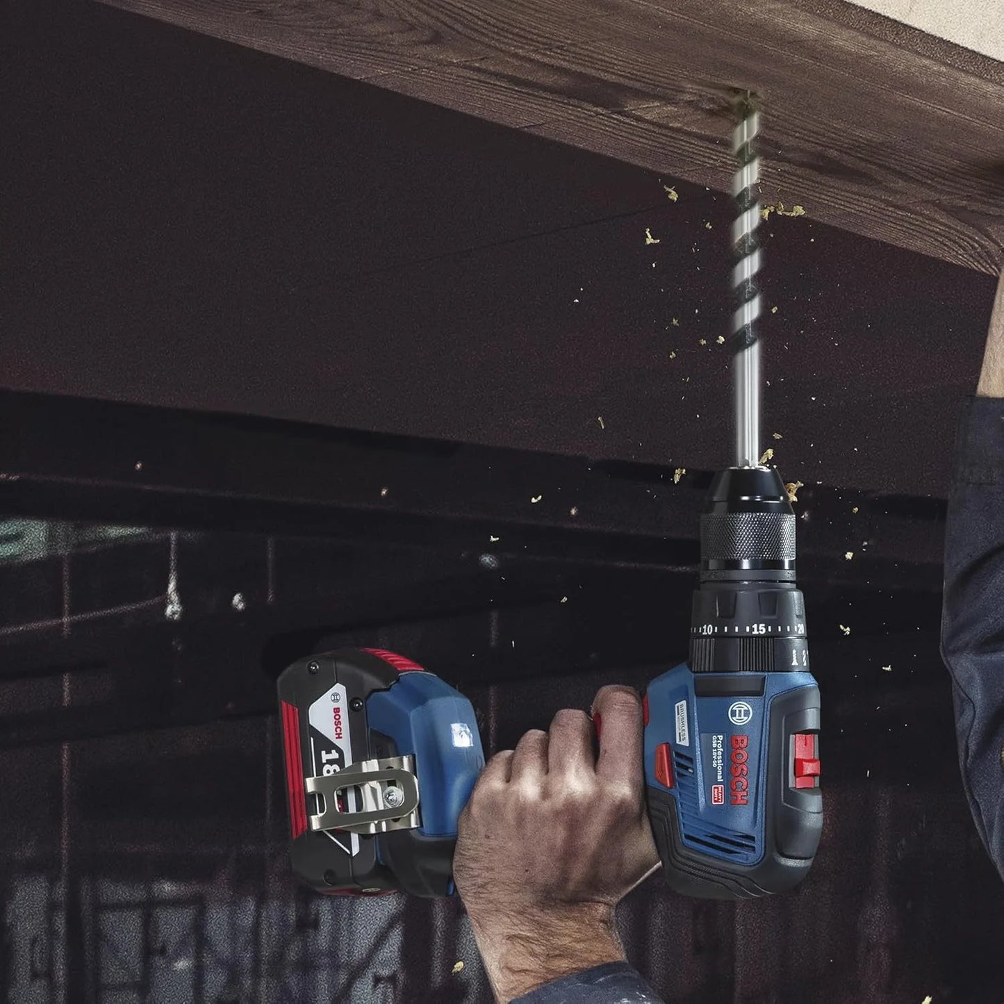 Taladro percutor atornillador Bosch Professional Heavy Duty GSB 18V-50