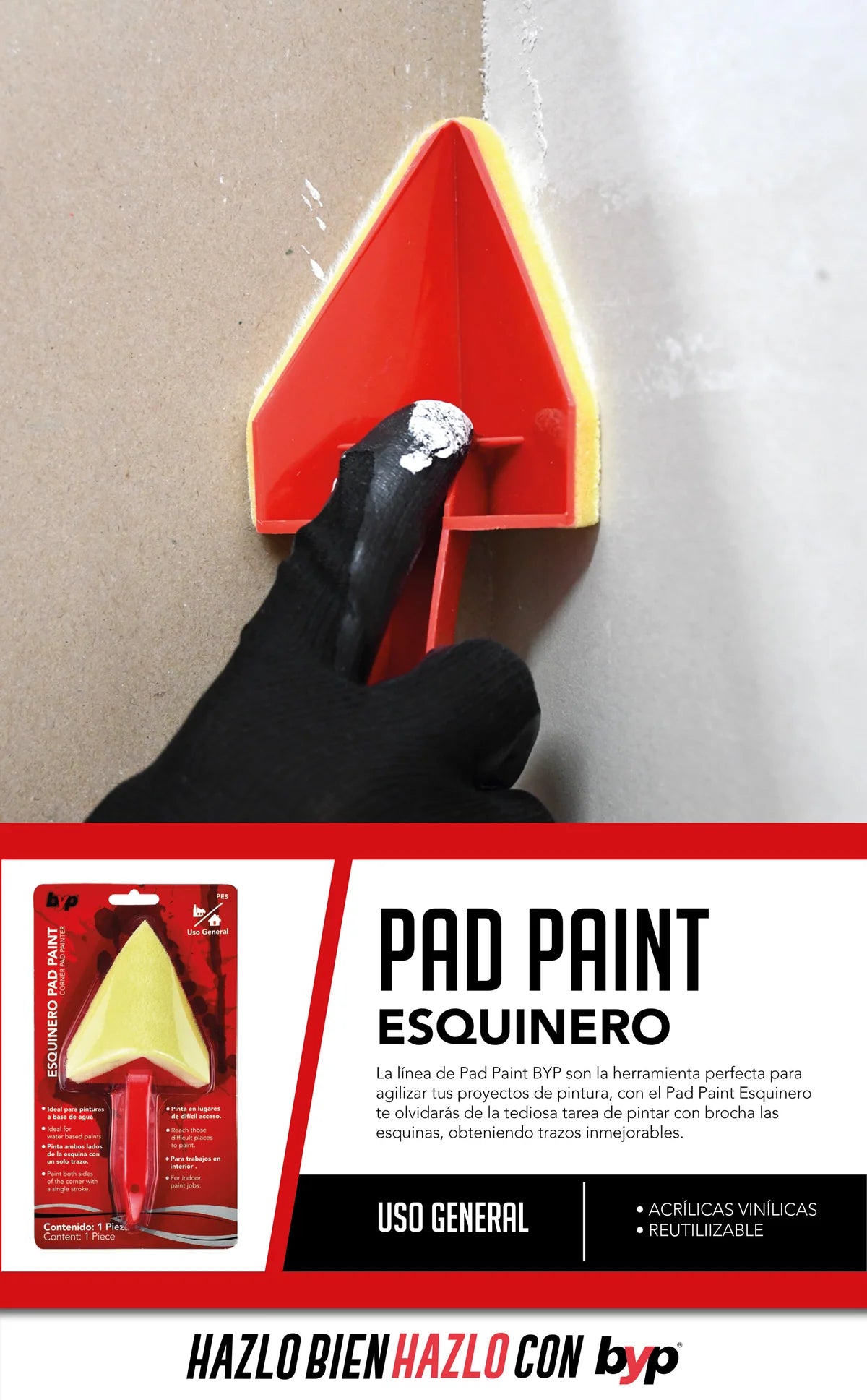 Esquinero BYP Pad Paint