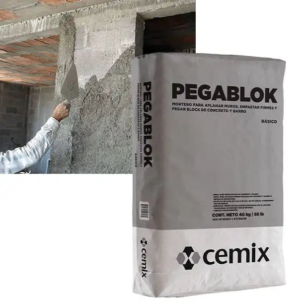 CEMIX Pegablock gris de 40 kg