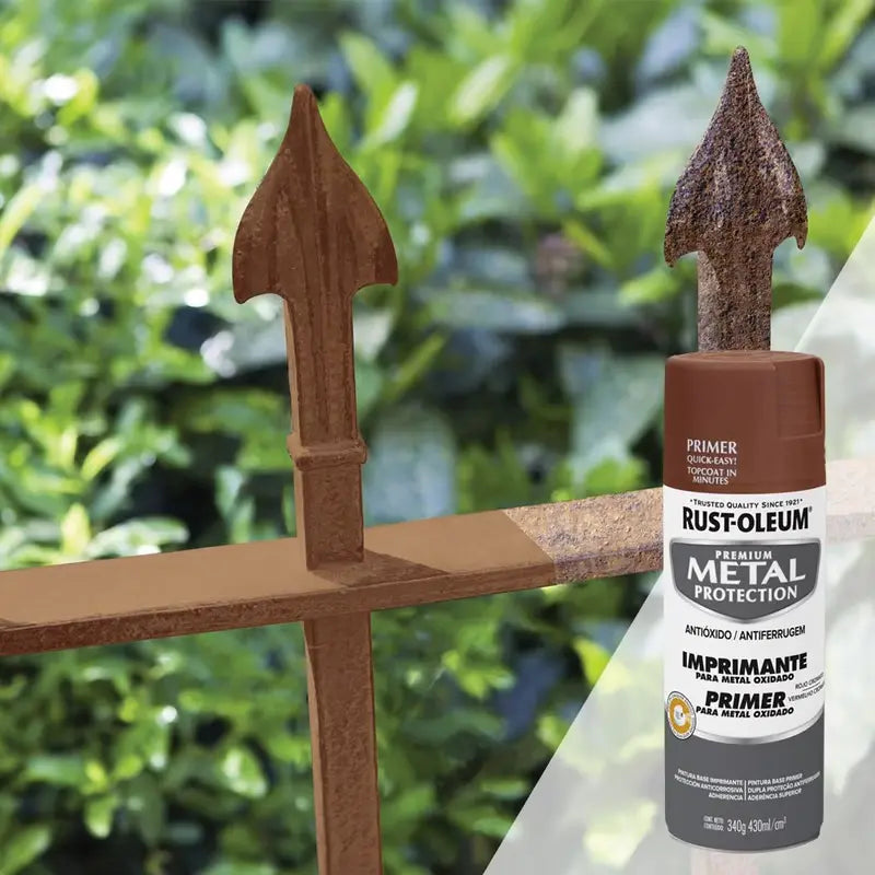 Pintura esmalte protector para metales acabado satinado 340gr Rust Oleum