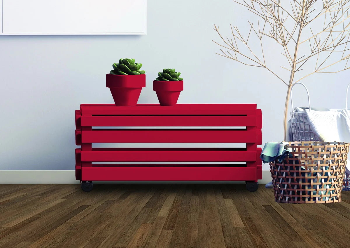 Pintura en aerosol Ultra cover 2x rojo ciruela mate 340 gr Rust Oleum