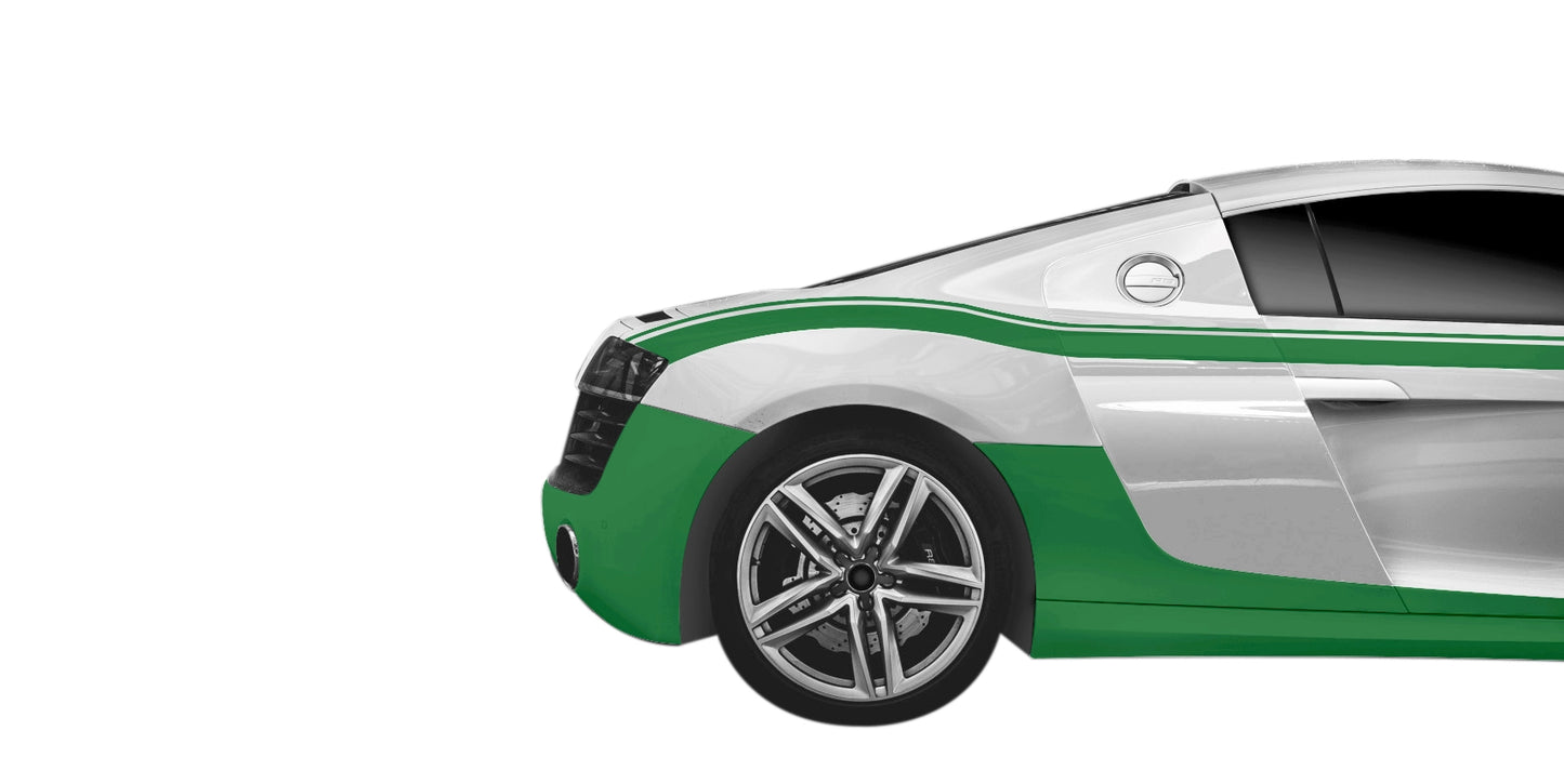 Laca premium automotive verde esmeralda 311 gr Rust Oleum