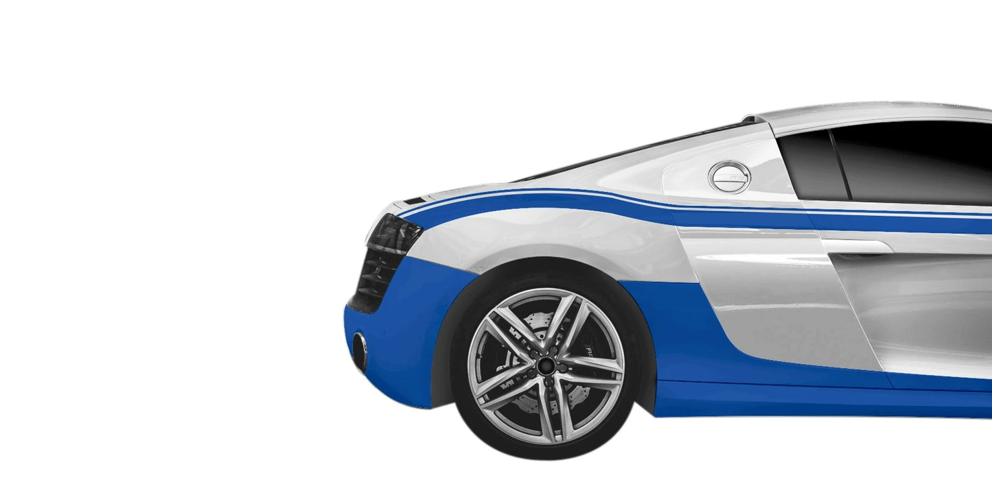 Laca premium automotive azul mate 311 gr Rust Oleum