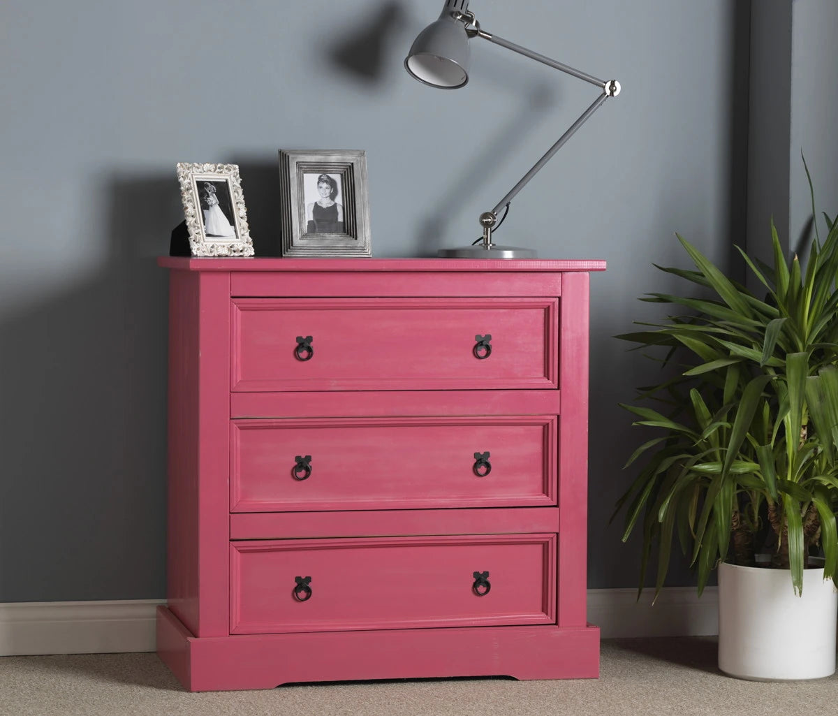 Pintura esmalte Ultra Cover rosa intenso brillante 946 ml Rust Oleum