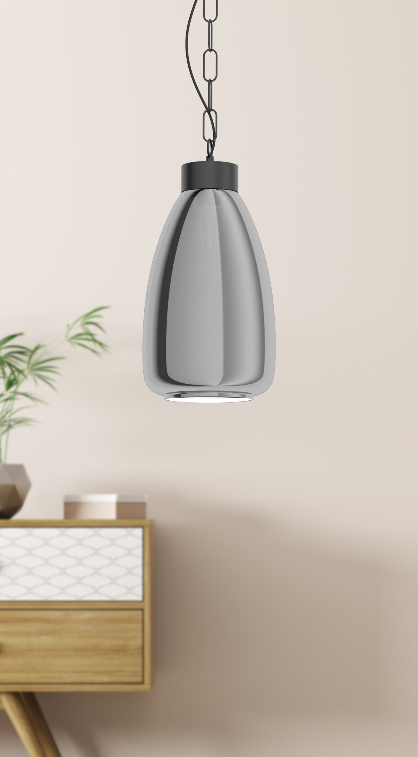 Lampara colgante Eglo Brickfield de 2 luces