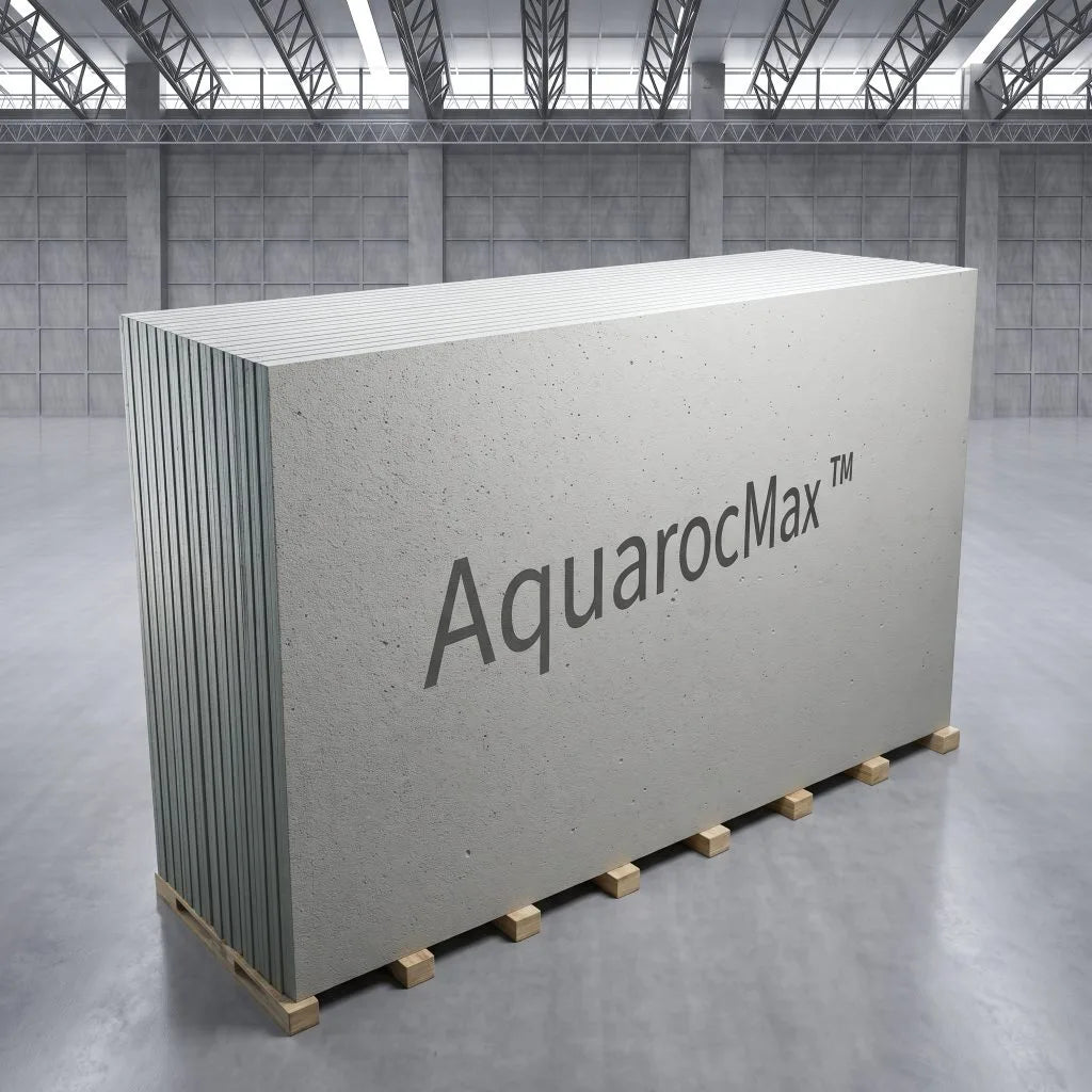 GYPROC Placa de cemento Aquaroc Max 1.22 m x 2.44 m
