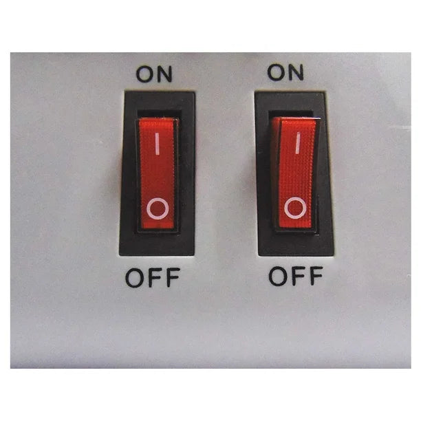Calefactor eléctrico de cuarzo con 2 niveles de calefacción Helios LQ8W