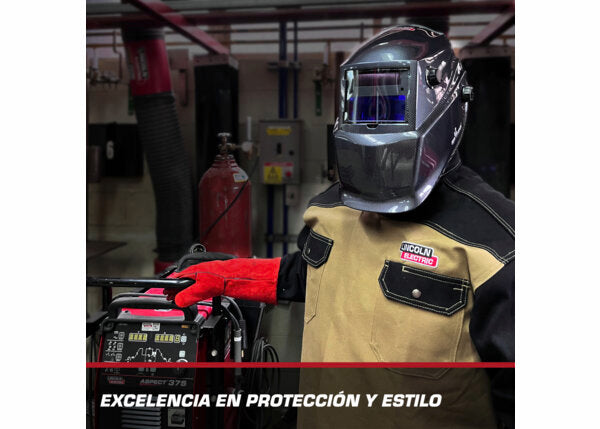Careta electrónica Professional Cube 9-13 negro