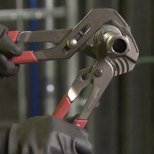 Pinzas de mordaza recta Milwaukee de 10"