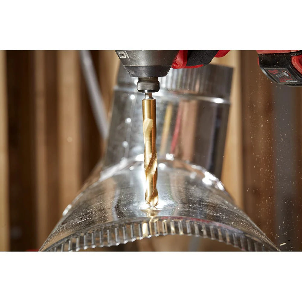 Broca de titanio multimateriales Milwaukee Shockwave de 1/2"