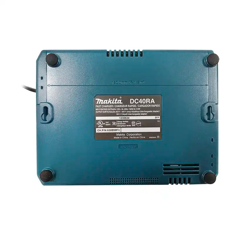 Cargador rápido de baterías Makita DC40RA XGT 40V MAX