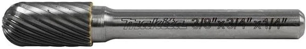 Lima rotativa cilíndrica con punta redonda Makita de 1/4"