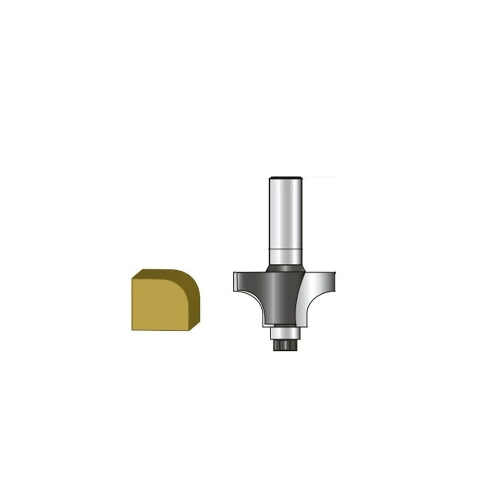 Fresa redondeadora con rodamiento Makita de 1/4"