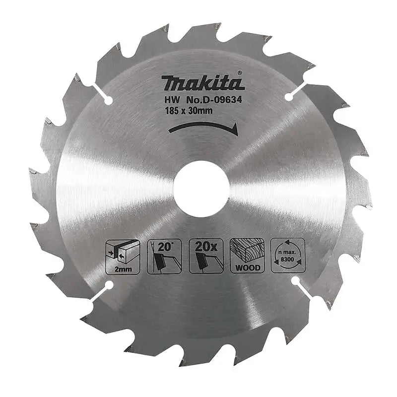 Juego de discos sierra para madera Makita de 7-1/4"