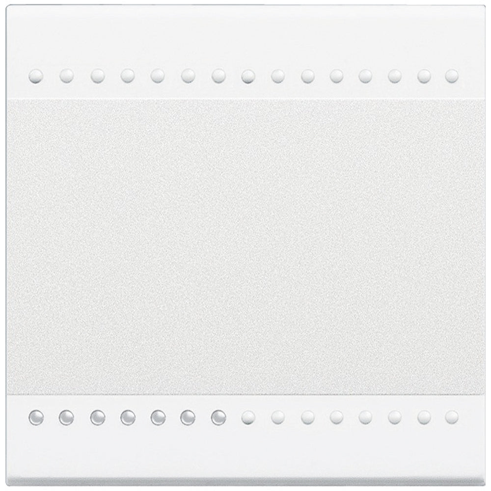Cubretecla 2 modulos 127v 500w blanco livinglight Bticino