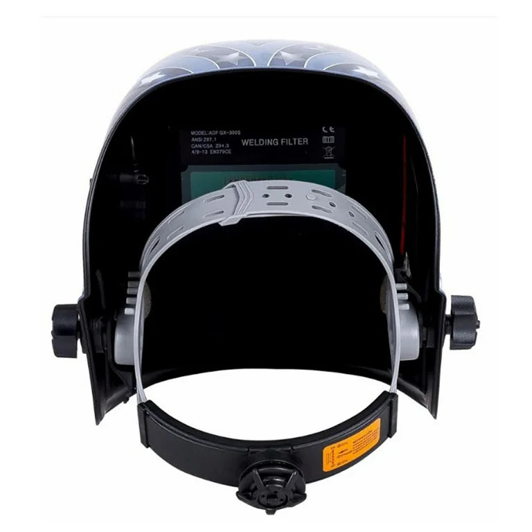 Careta de soldar eléctrica Oakland CE-M13 azul americano