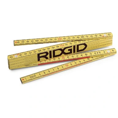 Regla plegable Ridgid de fibra de vidrio 2m