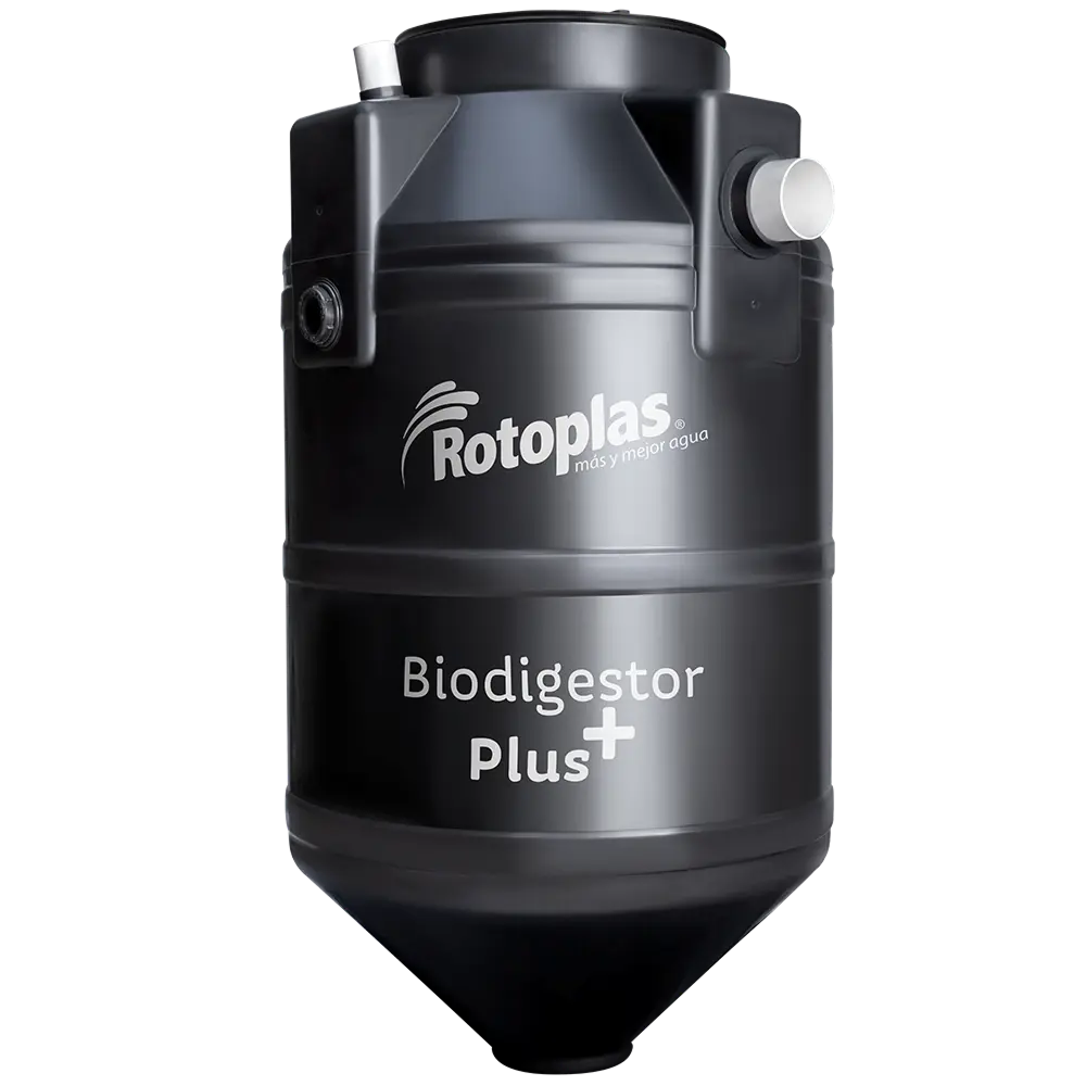 Biodigestor Plus+ autolimpiable y hermético Rotoplas