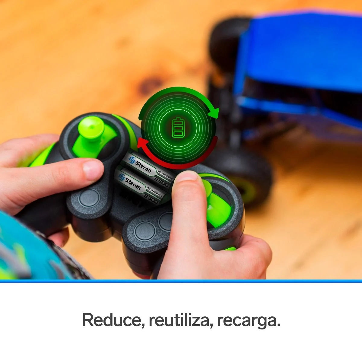 Paquete de pilas AA recargables de alta capacidad 2500 mAh Steren