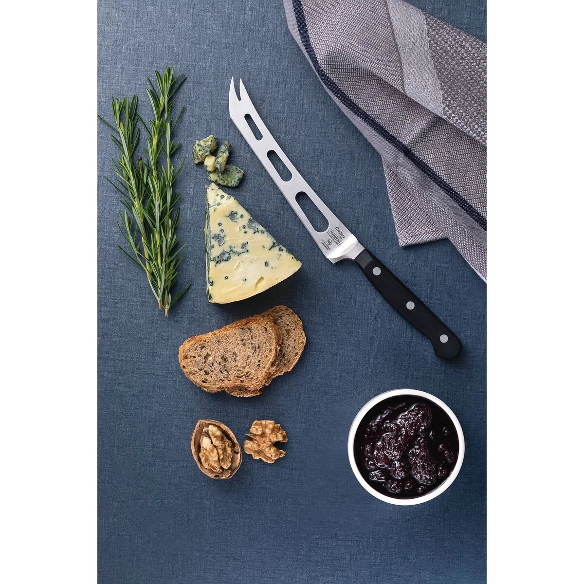 Cuchillo para queso Century Tramontina Negro de 6"