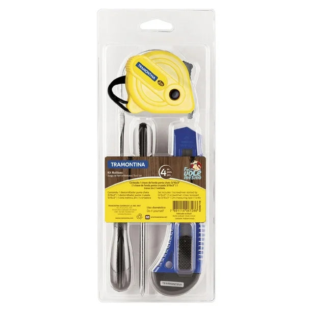 Kit de herramientas Tramontina de 4 piezas