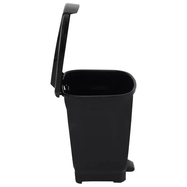 Basurero T-Force Tramontina polipropileno negro de 15L