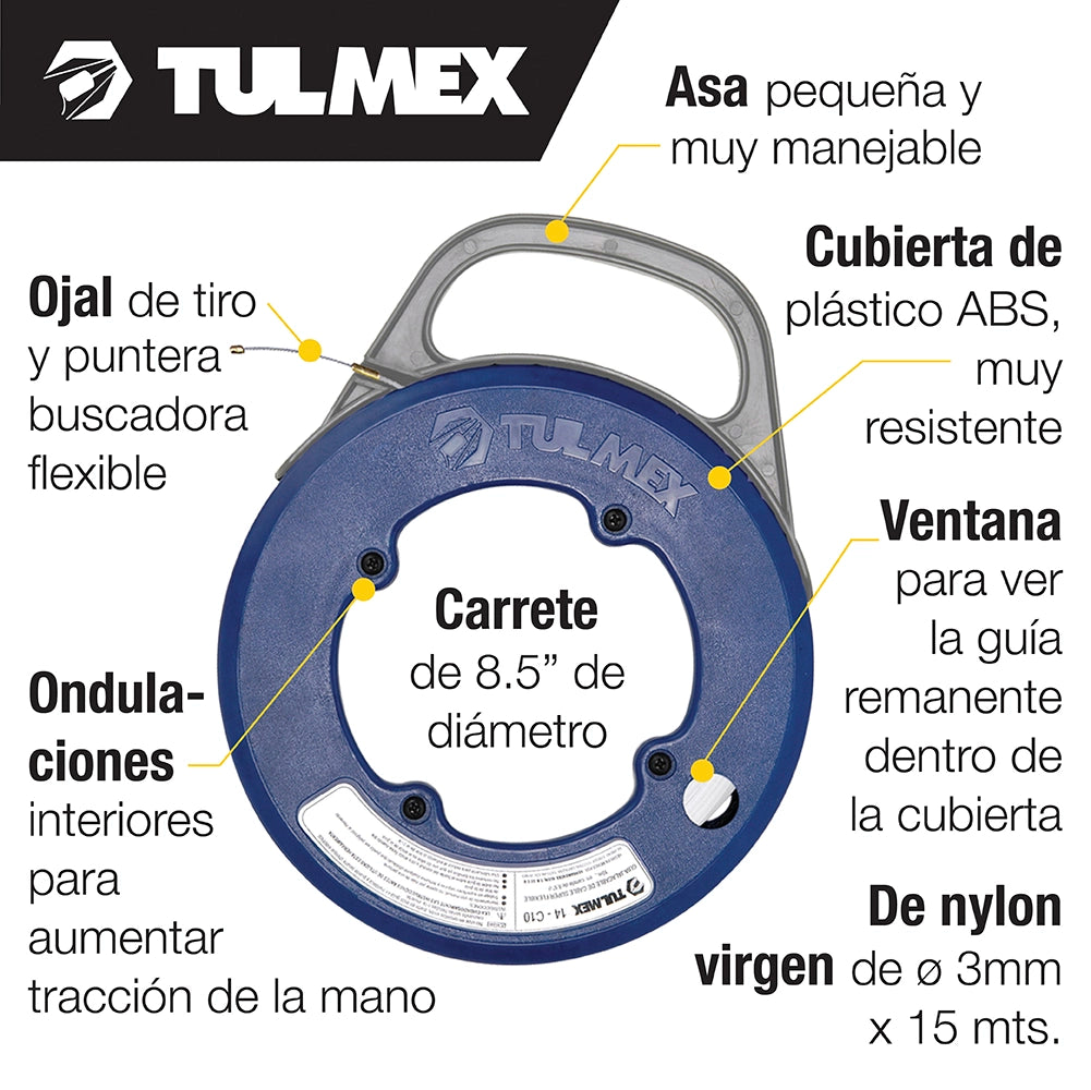 Guía de nylon Klein Tools de 15m