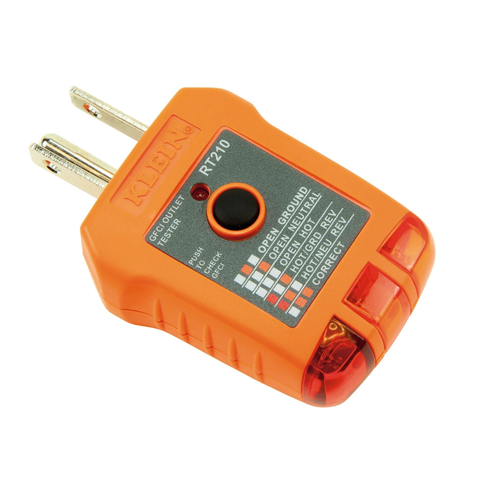 Probador de tomacorrientes GFCI Klein Tools