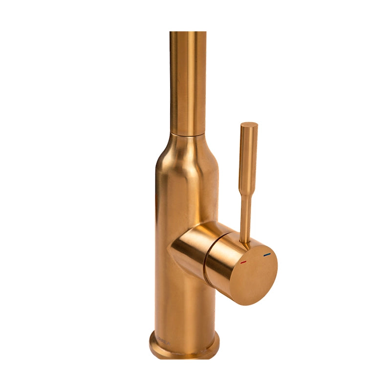 Monomando para cocina sencillo Inox Urrea