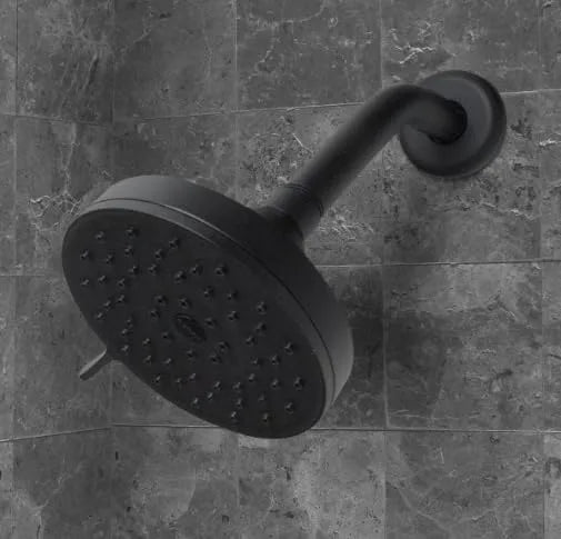 Regadera de cebolla de funciones con brazo y chapetón Urrea