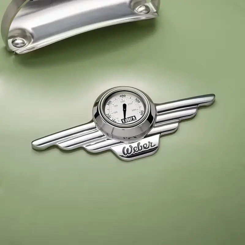 Asador de carbón Kettle de 22" verde edición limitada del 70 aniversario Weber