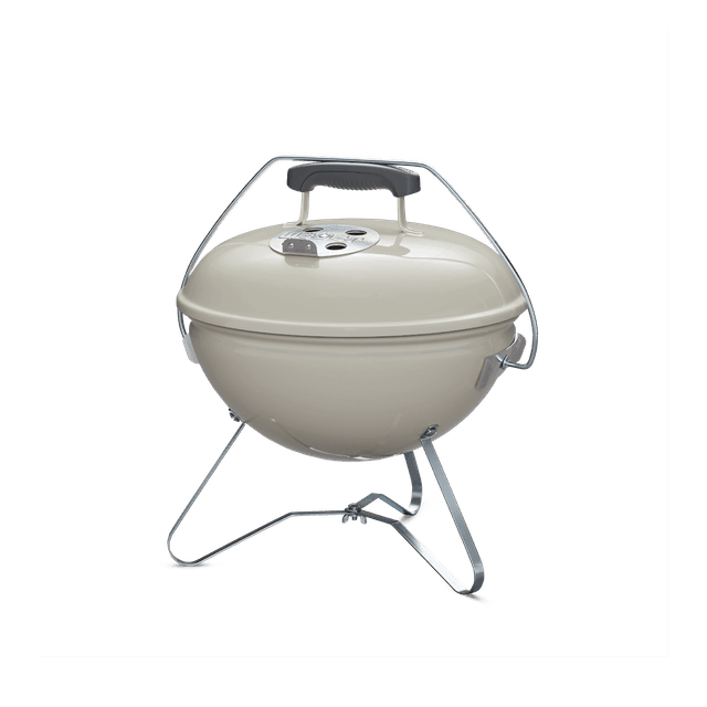 ASADOR DE CARBON PORTATIL SMOKEY JOE PREMIUM 14" MARFIL - GRUPODONPEDRO