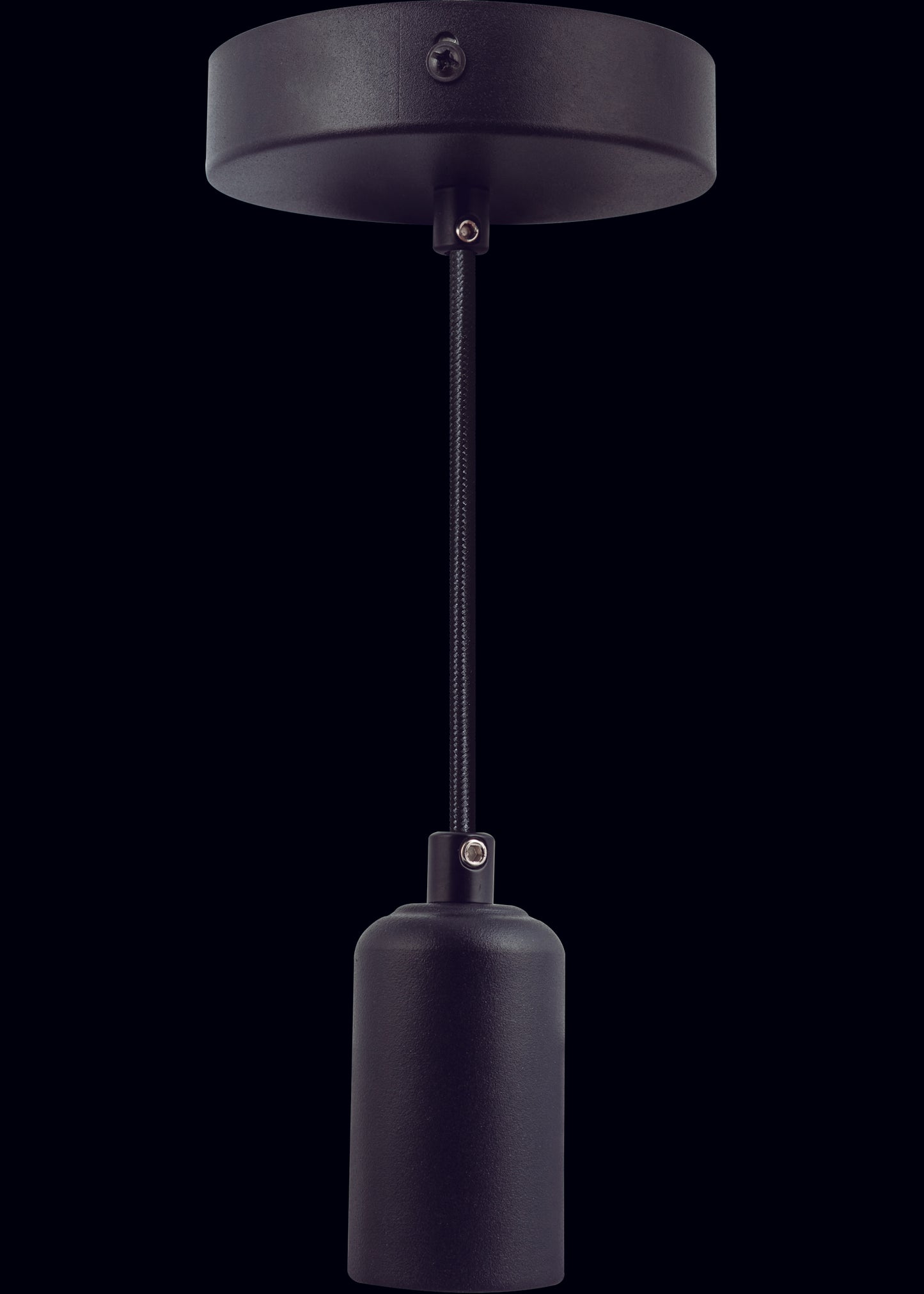 Luminaria colgante decorative Lisboa negro mate Aksi