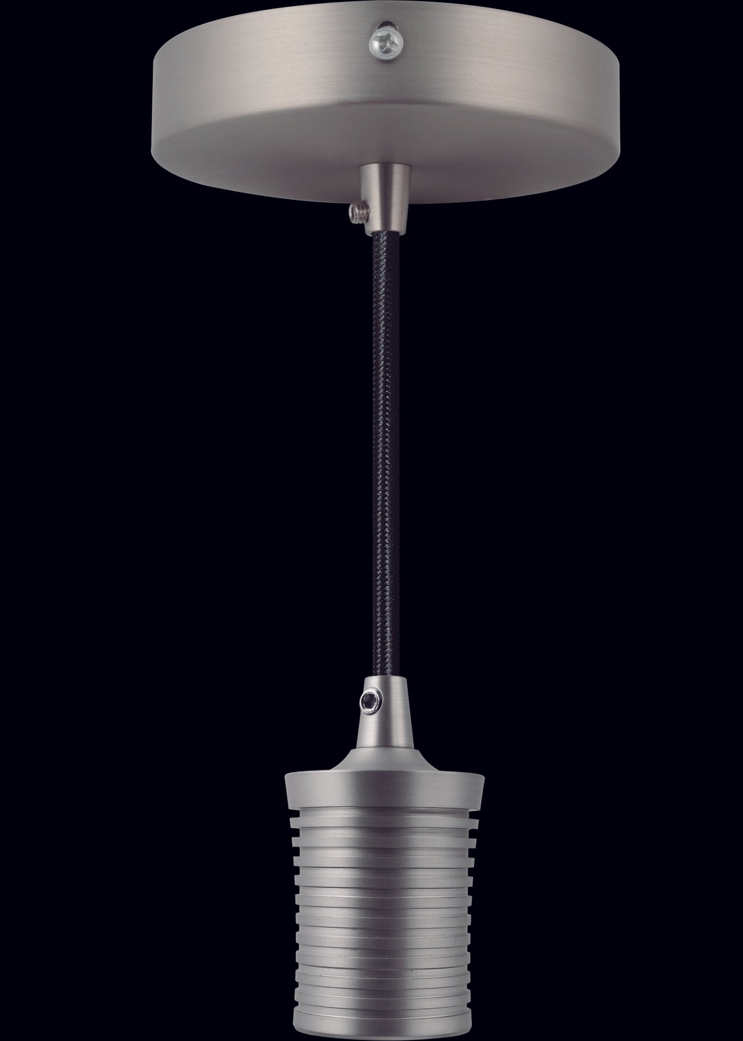 Luminaria colgante decorative Milan niquel cepillado mate Aksi