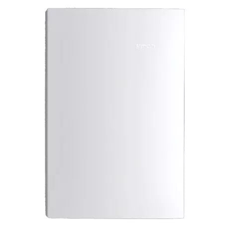 Placa blanca ciega con chasis Simon 25