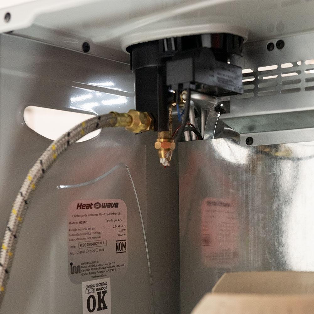 CALEFACTOR ELECTRICO Y GAS HG3RQ HEATWAVE - GRUPODONPEDRO