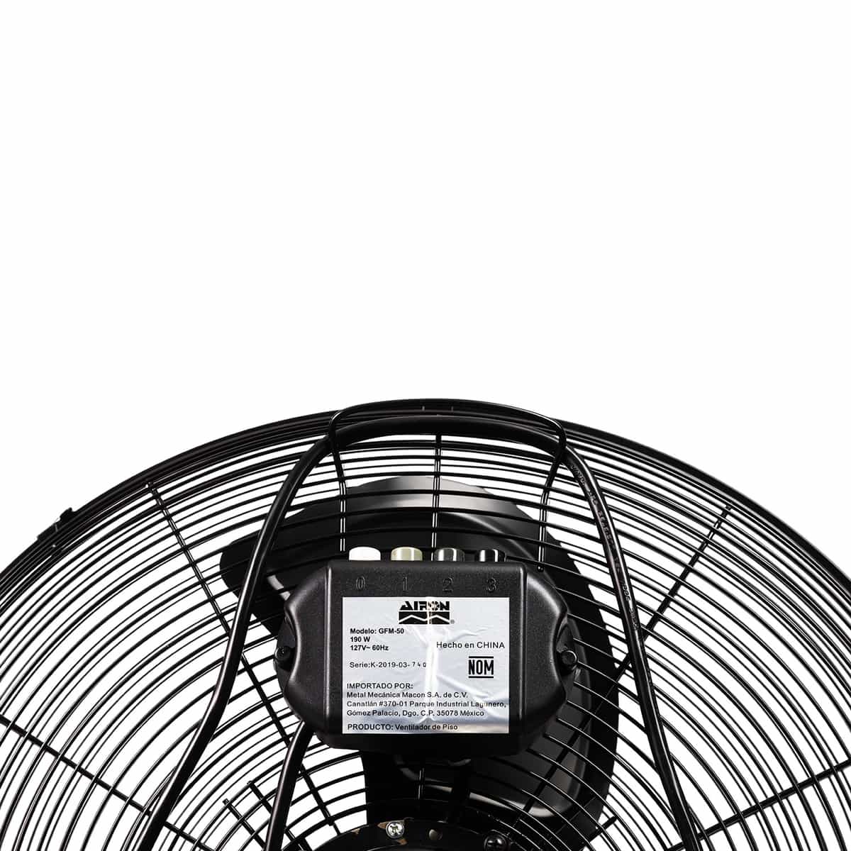 Ventilador de piso metalico Airon GFM-50