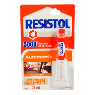 Resistol 5000 para uso automotriz de 21ml