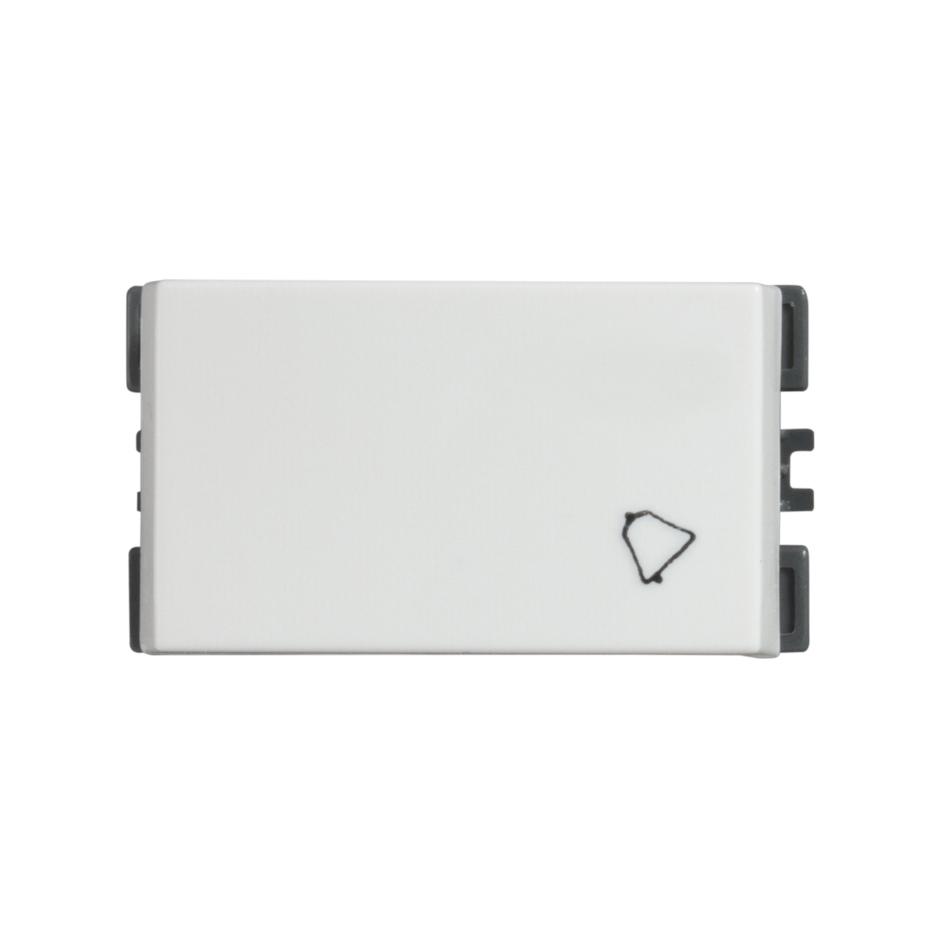 Pulsador unipolar blanco Simon 25 plus