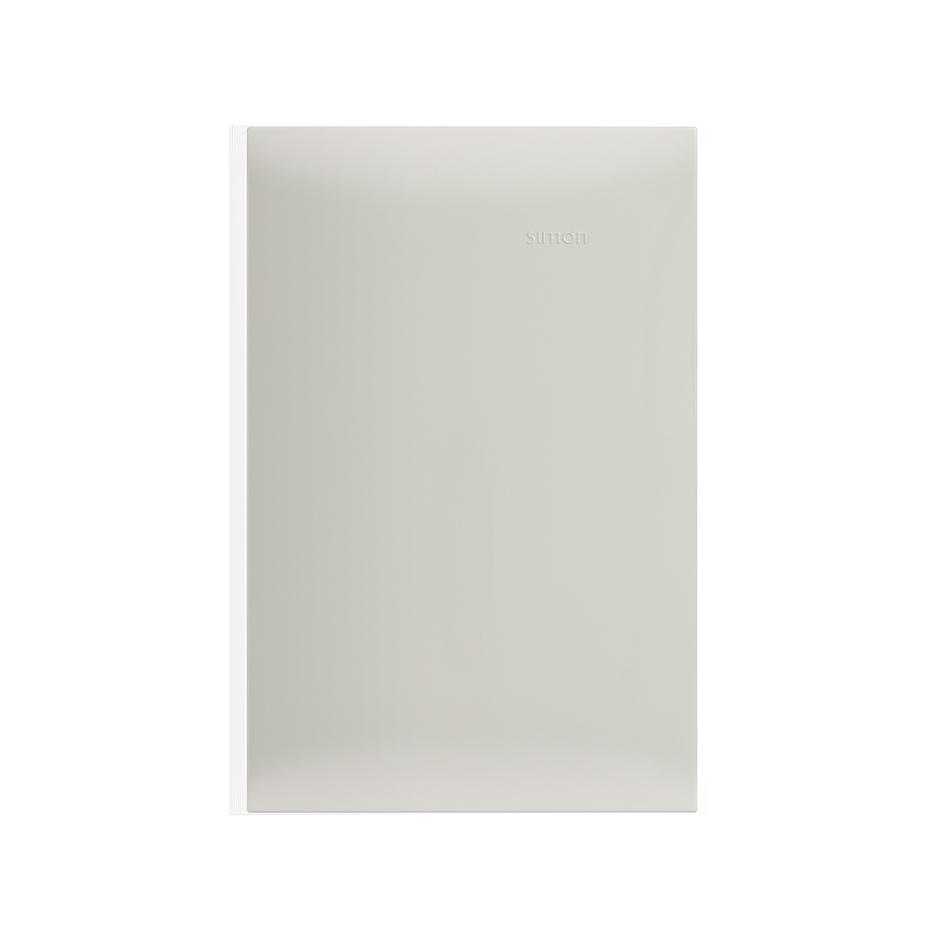 Placa ciega con chasis marfil Simon 25 plus