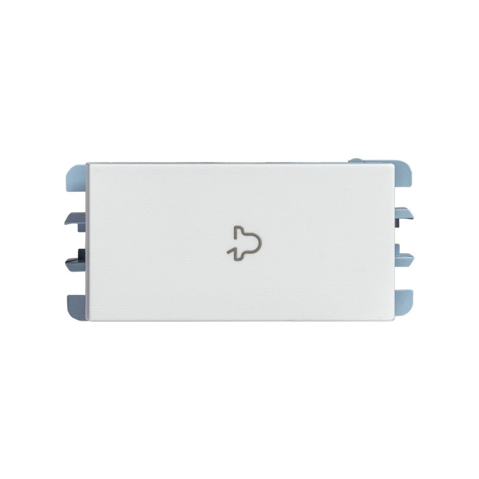 Pulsador unipolar campana blanco Simon 26