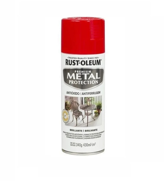 Pintura aerosol metal protection rojo amanecer 340gr