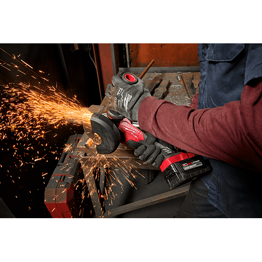 KIT DE ESMERIL M18 FUEL DE 4 1/2'' /5'' CON INTERRUPTOR DE PALETA MILWAUKEE - GRUPODONPEDRO