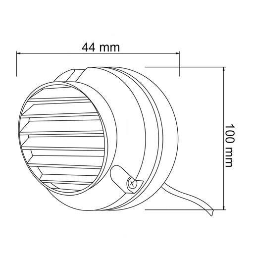 Luz de cortesia castelo I blanco 2w 3000k