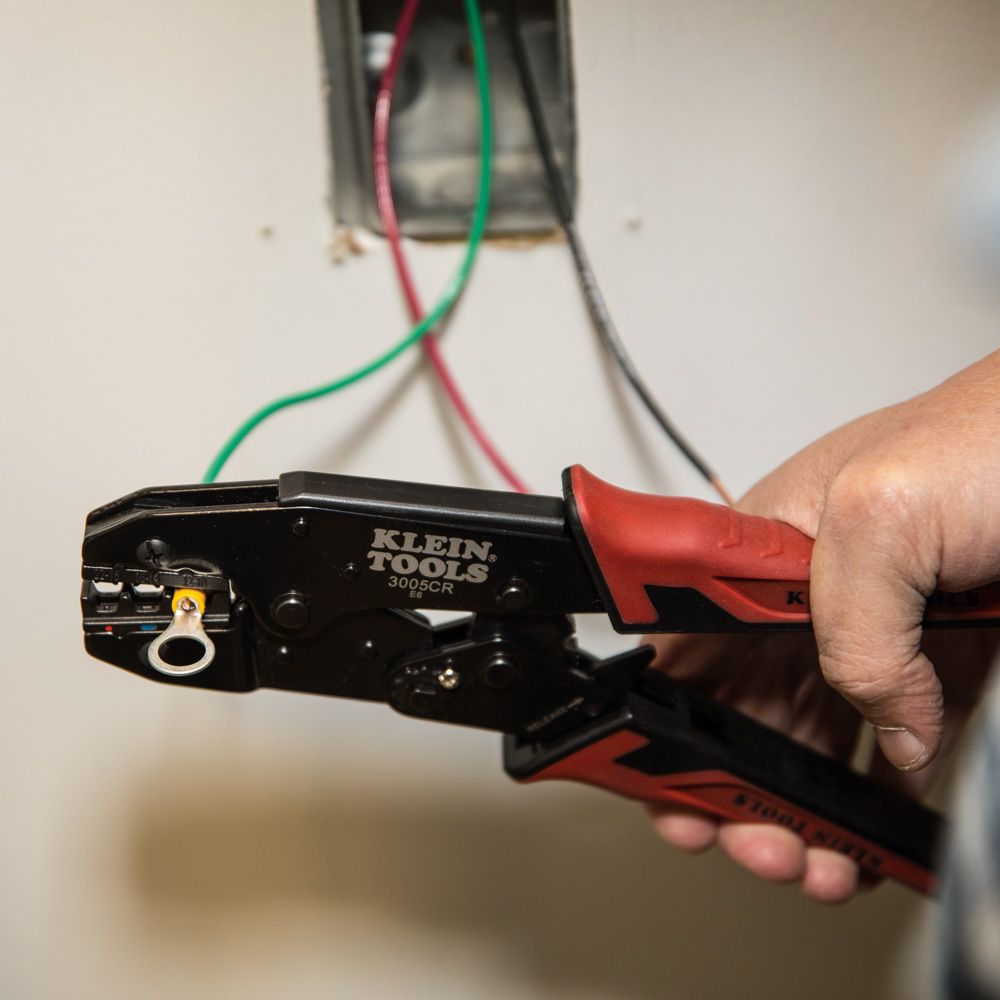 Pinzas ponchadora de 10 a 22 awg KleinTools