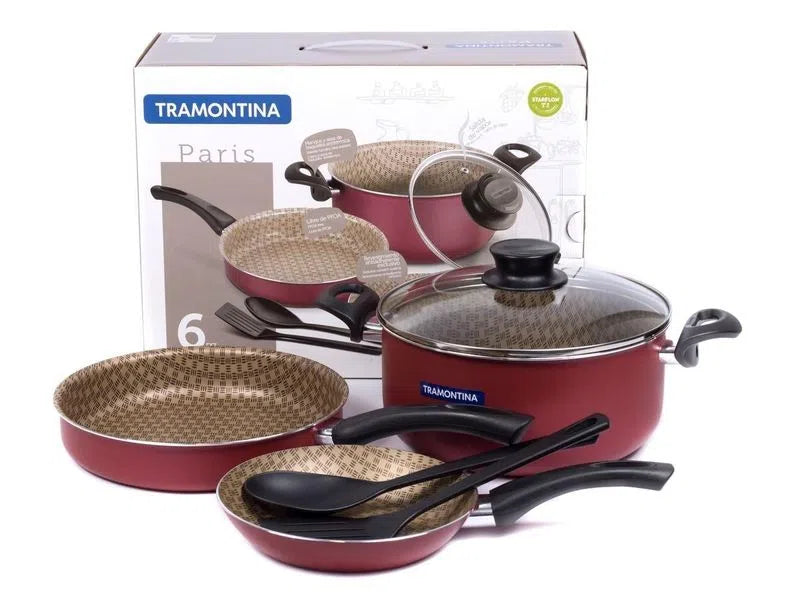 Bateria de cocina Paris de 6 piezas Tramontina